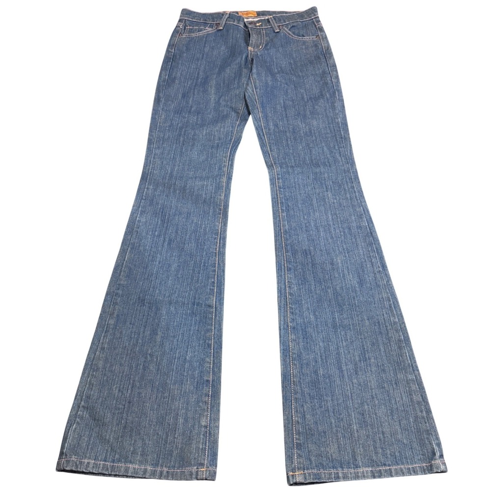 James Jeans Retro Star 5-Pocket Bootleg Blue Jeans Wmns 26 NWT USA Y2K Boho Indi